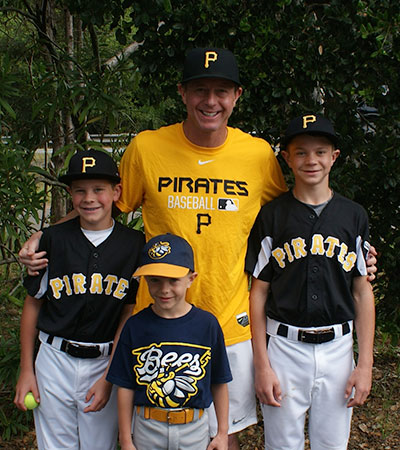 pirates little league uniform